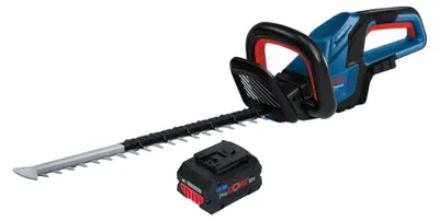 Obrázek produktu pro Bosch GHE 18V-50 Professional akumulátorové nůžky na živý plot 18 V 50 cm bez kartáčů + 1x akumulátor ProCORE 5,5 Ah - bez nabíječky