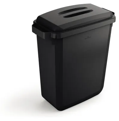 Produktbild von Abfalleimer DURABIN ECO VEH2022051 +Deckel 60l schwarz