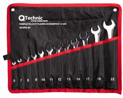 Obrázek produktu pro Sada očkoplochých klíčů SCHMITH 6-22 mm 12 ks s taškou na kolečkách