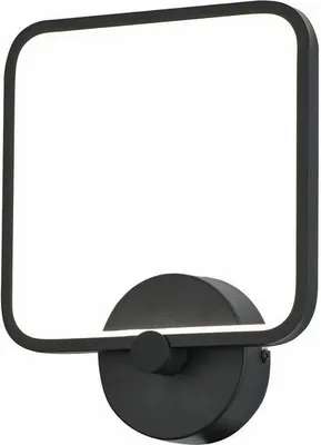 Zdjęcie produktu dla Kinkiet LED Anaya czarny 12W Neutralna biel 960lm metal wym:24x20x6cm IP20 Reality