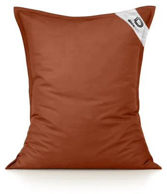 Image de Housse pour Pouf Géant XL 120x80cm Intérieur et Extérieur - Terracotta