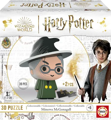 Produktbild von EDUCA 3D-Puzzle Harry Potter: Minerva McGonagall 39 Teile