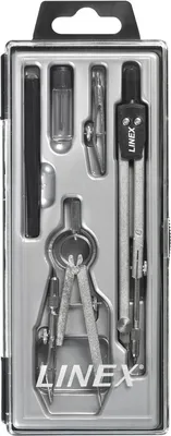 Produktbild von Zirkelkasten 23 5-teilig Packung mit 5 Stück