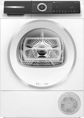 Produktbild von Bosch Serie 6 WQH245B90, Freistehend, Frontlader, Wärmepumpe, Weiß, Tasten, Berührung, Rechts