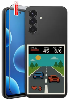 Image de Coques pour le Samsung A37 5G – Designs | Étui en silicone mat + verre trempé 9H