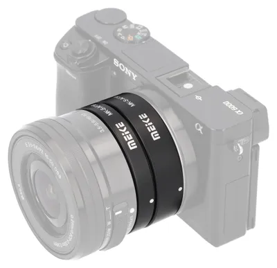 Produktbild von Automatik Makro Zwischenringe für Sony E-Mount Systemkameras MK-S-AF3B