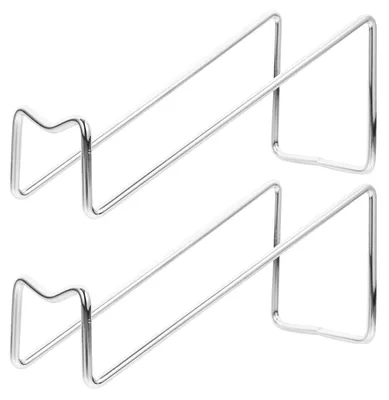 Weinflaschenhalter aus Metall, 2 Stück, für 1 Flasche, modern