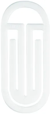 Produktbild von Büroklammern King Klips mit Bogen 25/30mm VE=1000 Stück weiß