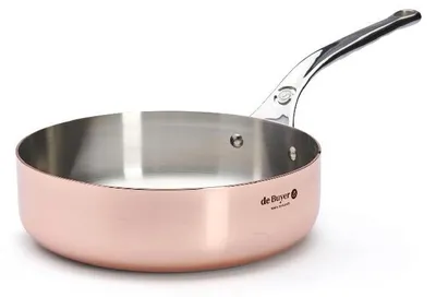 Produktbild von De Buyer GERADE SAUTEUSE/SCHMORPFANNE, INOCUIVRE, Ø24CM