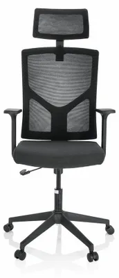 Obrázok produktu pre Kancelárske kreslo, otočné, BRETON B Black