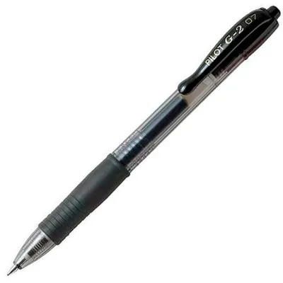 Produktbild von Pilot G-2 07 Schwarz 0,4 mm Gel-Stift (12 Stück)