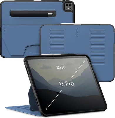 Produktbild von Zugu Case Hülle iPad Pro 13" (M4-M5) – Verstellbarer magnetischer Ständer – Sichere magnetische Halterung – Kompatibilität mit drahtlosem Laden des Apple Pencils