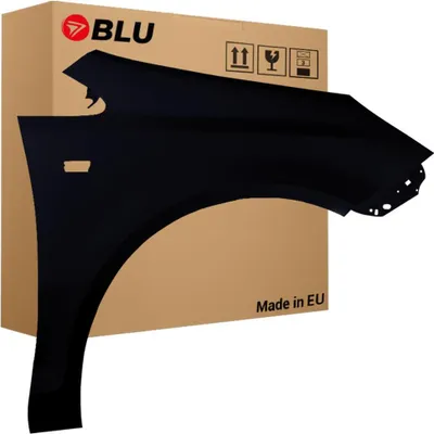 Immagine prodotto di BLU Parafango compatibile con Opel Corsa D Z20R Destra Schwarz SaphirSchwarz | 2006-2014 | Anteriore | Verniciato | Pronto per il montaggio | Zincato