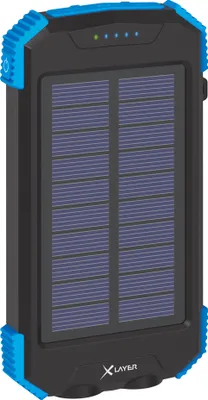 Produktbild von Xlayer Wireless Solar Power Bank I 10000mAh I Camping I Outdoor Ladegerät