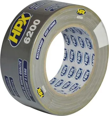 Produktbild von Hpx Premium Plus Klebeband 6200 48 Mm X 25 M Silber Silber One Size