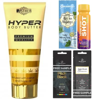 Productafbeelding van Asther Hyper Body Butter bruiningsboter Bruiningsset