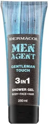 Obrázok produktu pre Dermacol Men Agent sprchový gél Gentleman Touch 3v1 sprchový gél 250 ml