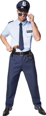 Produktbild von dressforfun® Herrenkostüm Police Officer