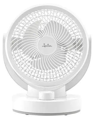 Obrázok produktu pre Stolný ventilátor Jata, 40 W, tichý chod, 3 rýchlosti, oscilácia 90°