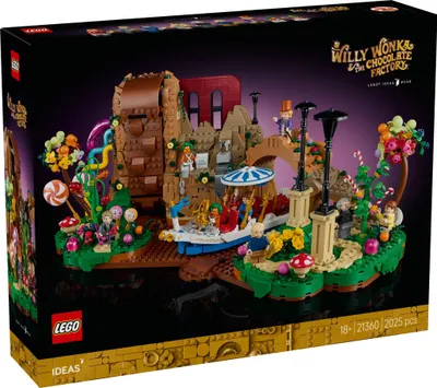 Immagine prodotto di LEGO Ideas 21360 Willy Wonka e la fabbrica di cioccolato 21360