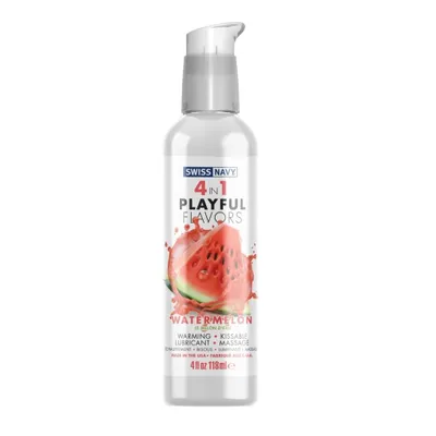 Zdjęcie produktu dla 4 in 1 Lubricant with Watermelon Flavor 4 fl oz / 118 ml