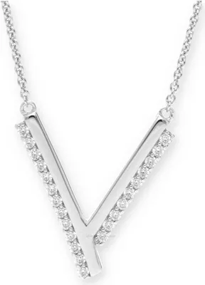 Produktbild von JuwelmaLux Collier 925 Silber mit Zirkonia JL10-05-1640