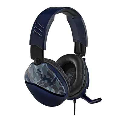 Immagine prodotto di Turtle Beach Recon 70 Camo Blau Cuffie da gioco stereo over-ear