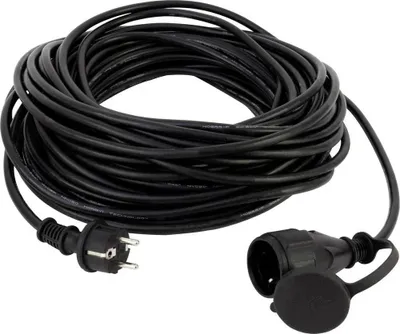 Produktbild von REV Ritter IP44 Verlängerungskabel 10.0 m schwarz (0017108549)