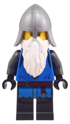 Produktbild von LEGO Minifigur Mountain Fortress Black Falcon Soldier - Helmet with (bdp102)