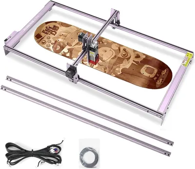 ATOMSTACK A5Pro/A5Pro+ Erweiterungsset für die Y-Achse, Vergrößerter Gravurbereich 850 x 410 mm – Komplettes Kit inklusive Kabeln und Zubehör