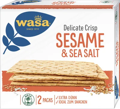 Zdjęcie produktu dla Wasa Delicate Sesam 190g