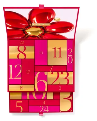 Obrázok produktu pre Beauty Adventný Kalendár pre Ženy 2026 Clarins 24 Okienok Starostlivosť a Make-up Kozmetika Prekvapenie Darček pre Ňu Vianočný Kalendár Adventný Čas