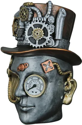 Produktbild von Casablanca by Gilde Dekofigur Skulptur Steampunk Female  H. 20 cm,37152