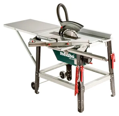 Produktbild von Metabo Set Tischkreissäge TKHS 315 M - 4,20 DNB mit kugelgelagertem Schiebeschlitten, für Drehstrom; Karton