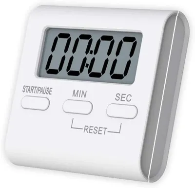 Produktbild von Magnetischer digitaler Küchentimer, lauter Alarm, große Ziffern, Aufhängeöse