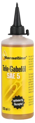 Zdjęcie produktu dla Widelec i amortyzator Olej Hanseline - 200ml