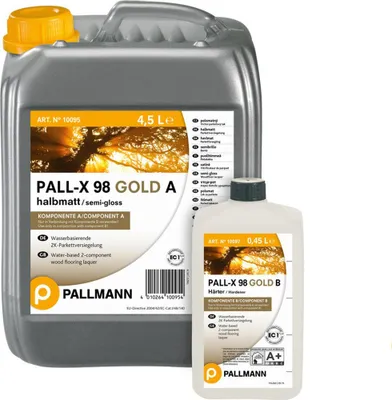 Produktbild von Pallmann Pall-X 98 Gold A/B 2-K Hydrolack Halbmatt 4950ml