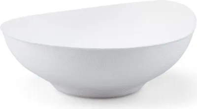 Produktbild von Teller aus Zuckerrohr in Weiss, rund tief, Ø 141 x h 56 mm, 20 Stück