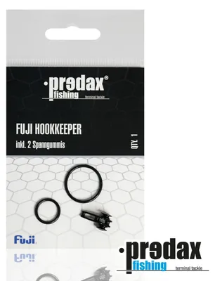 Produktbild von Fuji Hook Keeper schwarz - Hakenöse