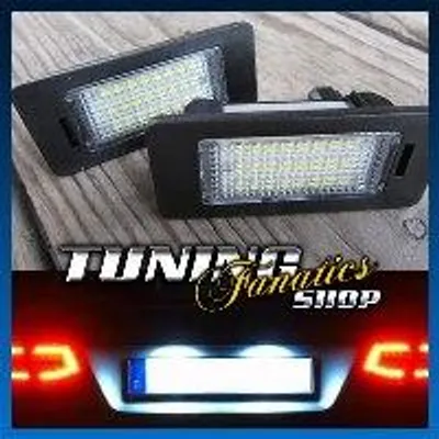 Immagine prodotto di Kit di lampadine per illuminazione targa #1: 2 lampadine LED SMD per illuminazione targa