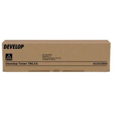 A cardboard box for a Develop toner cartridge.