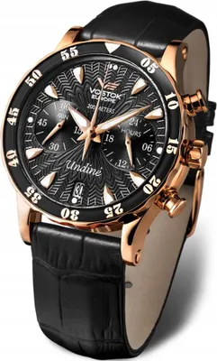 Produktbild von Vostok Europe Damenuhr VK64-515B568 schwarz