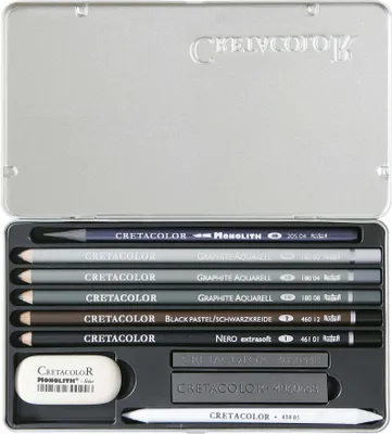 Immagine prodotto di Cretacolor Cretacolor Artino Set di matite grafite, 10 pezzi