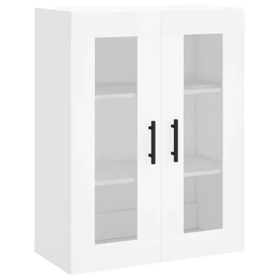 Image de Armoire murale blanc 69,5x34x90 cm