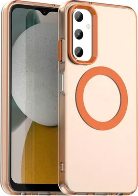 Obrázek produktu pro Magnetické pouzdro pro Samsung Galaxy A05S, tenké matné průsvitné nárazuvzdorné pouzdro Pomerančový