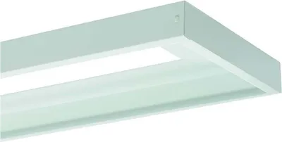 Produktbild von Ridi-Leuchten Metallrahmen weiß ZBS-AR FPL-EE 1245