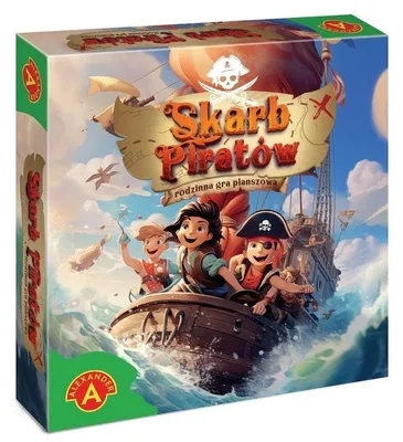 Zdjęcie produktu dla Gra planszowa Skarb Piratów dla dzieci od 4 lat