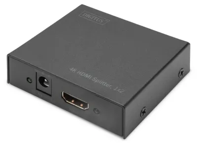 Produktbild von DIGITUS HDMI Splitter 1x2, UHD 4K/30 Hz, HDCP 1.3, 1-Port Eingang, 2-Port Ausgang
