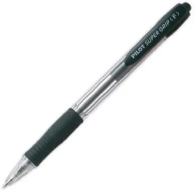 Image de Pilot BPGP-10R-F-B Stylo à bille Super Grip F noir(S)