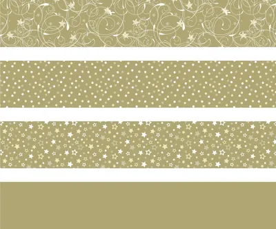 Produktbild von Faltstreifen Fröbelsterne 1,5x45cm gold VE=5x96 Stück